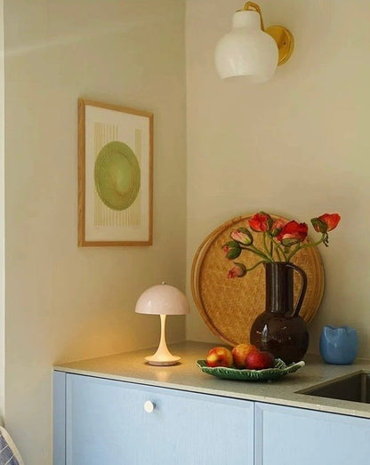 Nordic Minimalist Dimmable Lamp – Portable Soft Glow Touch Light