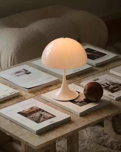 Nordic Minimalist Dimmable Lamp – Portable Soft Glow Touch Light