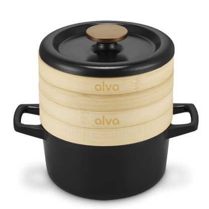 Nori Cocotte — 2.5 QT with Steamer Inserts