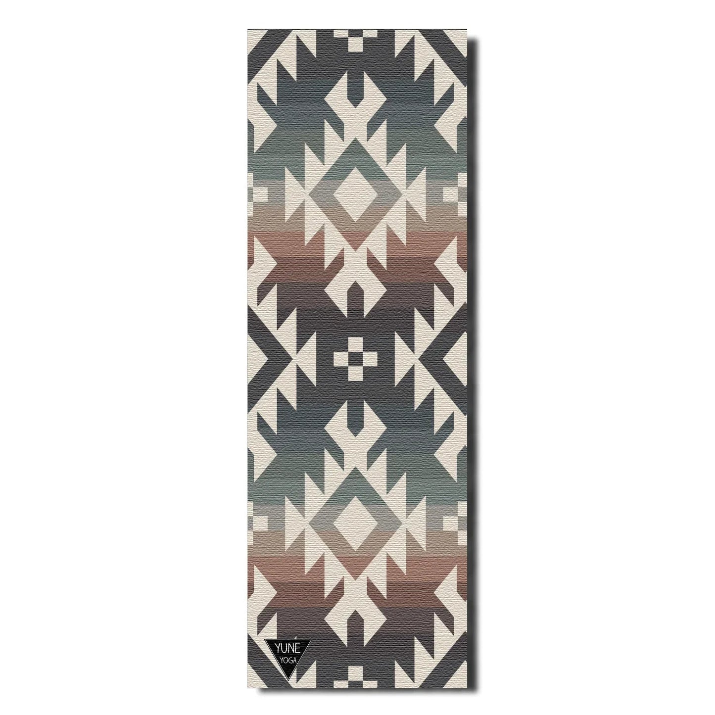 Yoga Mat | 6mm Thick | Multi Color | Non-Slip | Eco Friendly | Yune Yoga | Obsidian Ridge - Yune Yoga
