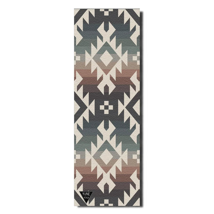 Yoga Mat | 6mm Thick | Multi Color | Non-Slip | Eco Friendly | Yune Yoga | Obsidian Ridge - Yune Yoga