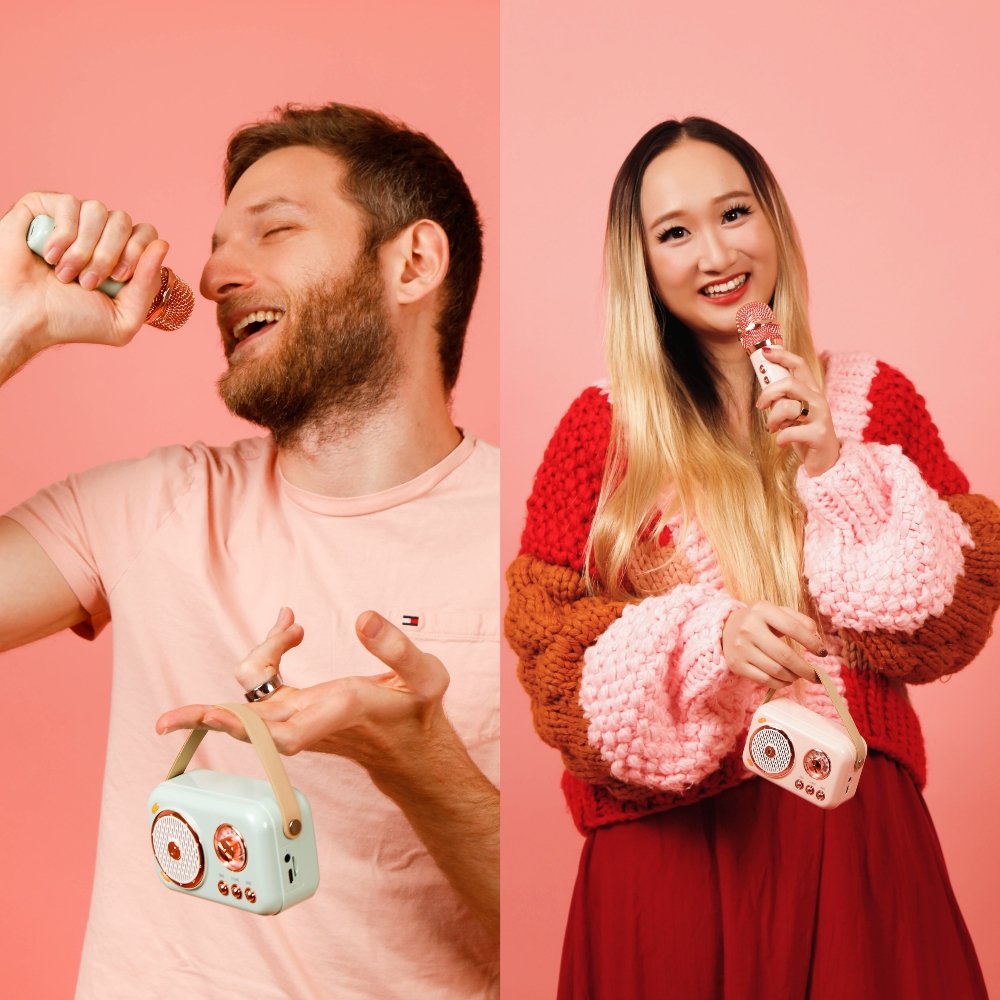 On-the-Go Mini Karaoke Machine by Multitasky