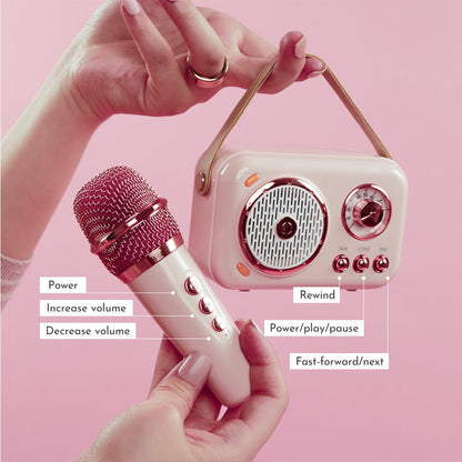 On-the-Go Mini Karaoke Machine by Multitasky