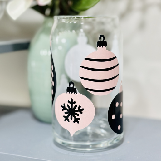 Ornaments Can Glass Cup