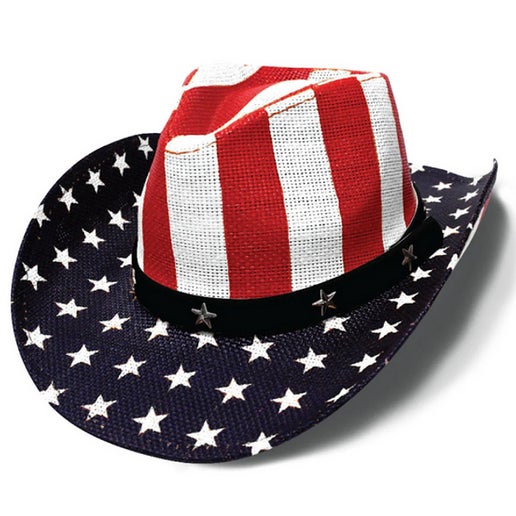 American Flag Cowboy Hat