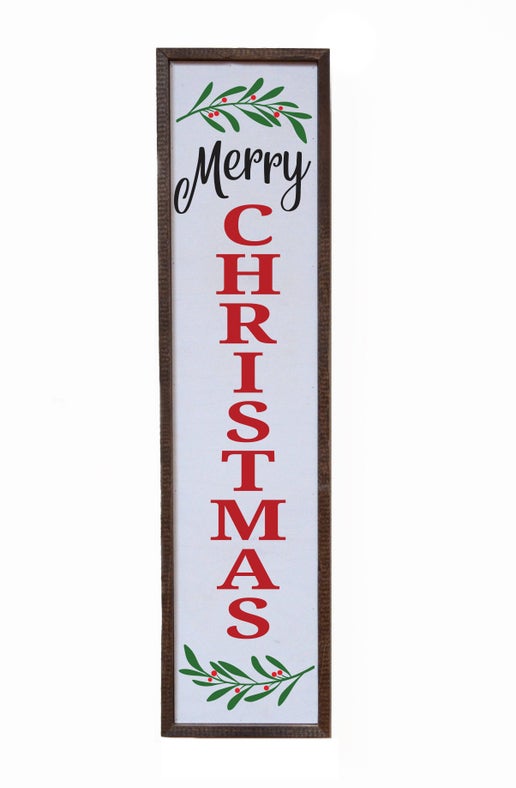 Merry Christmas Wood Sign