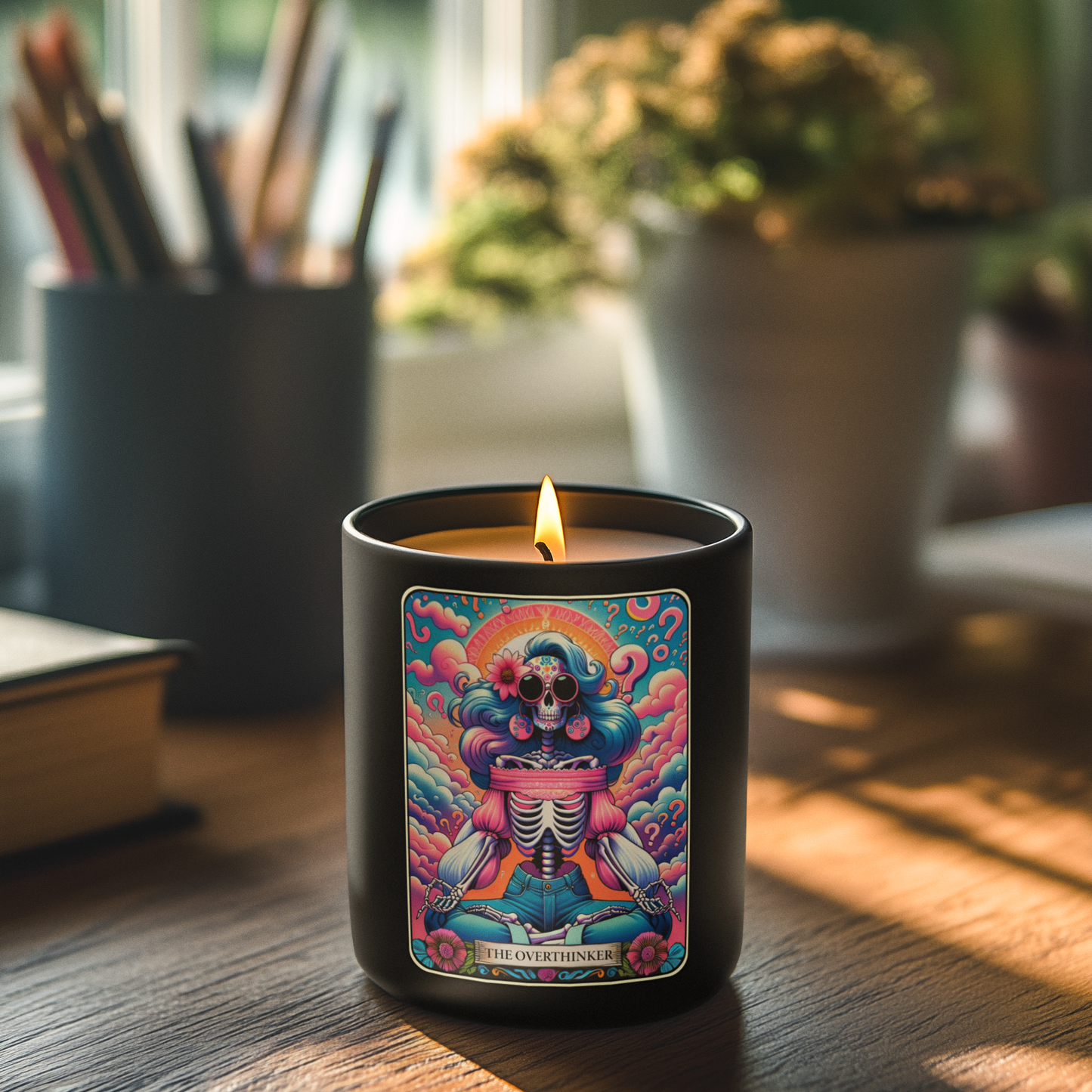 The Overthinker Tarot Candle by Energy Wicks