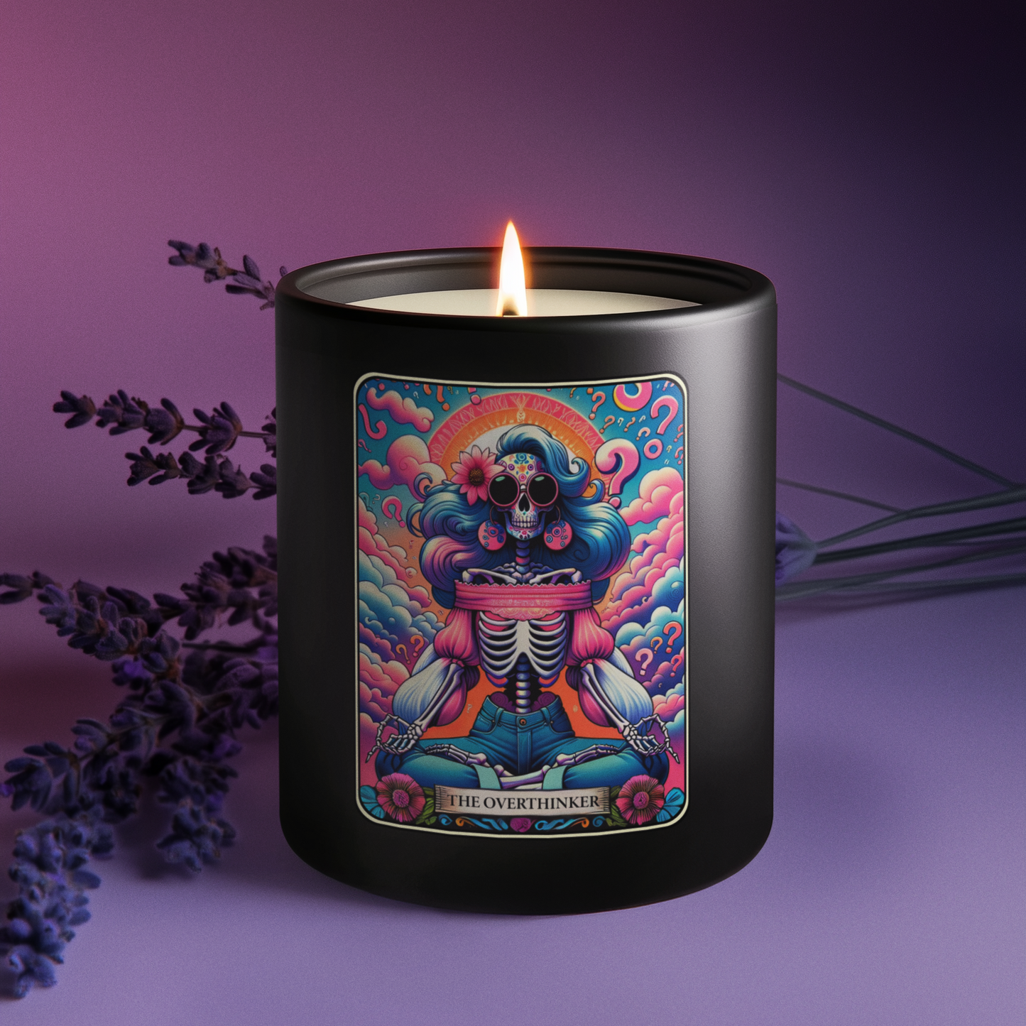 The Overthinker Tarot Candle by Energy Wicks