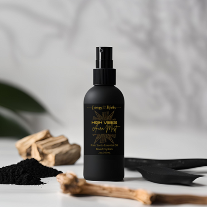 High Vibes Palo Santo Aura Mist – Energy Clearing & Uplifting Spray