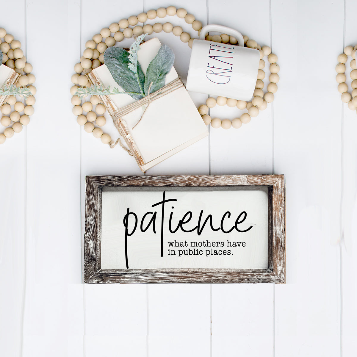 Patience Sign