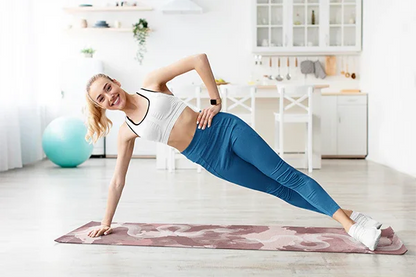 Yoga Mat | 6mm Thick | Pink Snake | Non-Slip | Eco Friendly | Yune Yoga | Alder - Yune Yoga