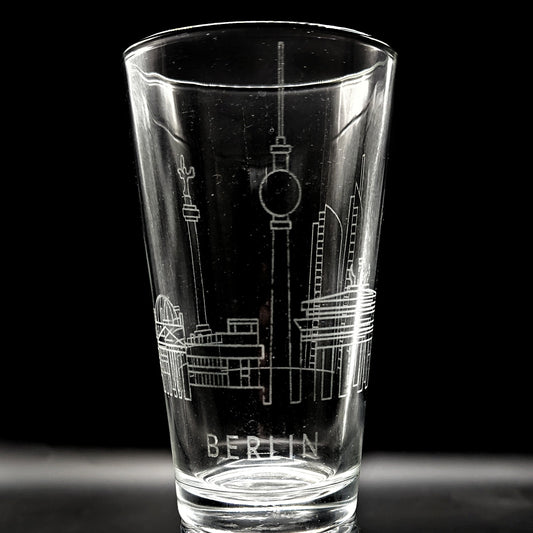 Berlin Skyline Pint Glass