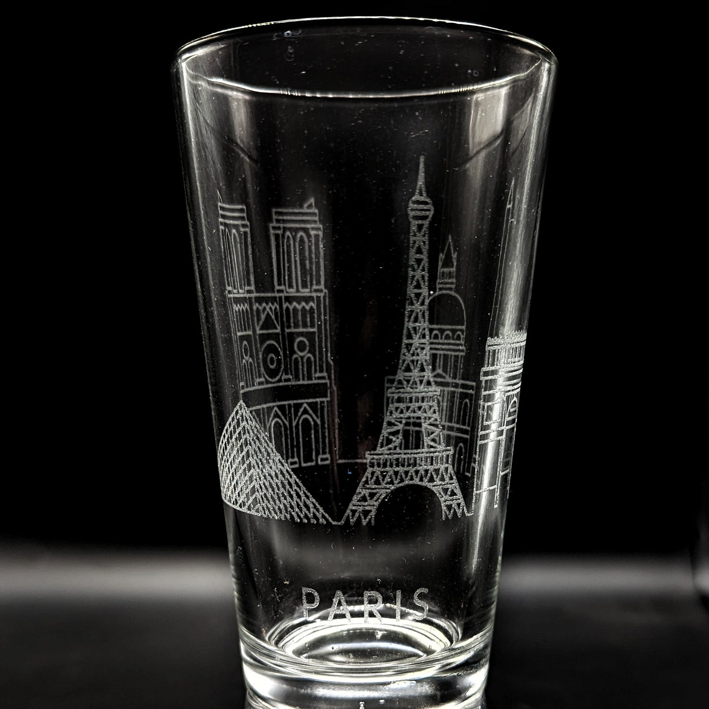 Paris Skyline Pint Glass