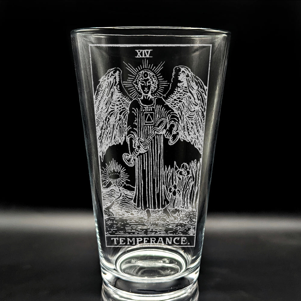 Rider-Waite Tarot Card Pint Glasses