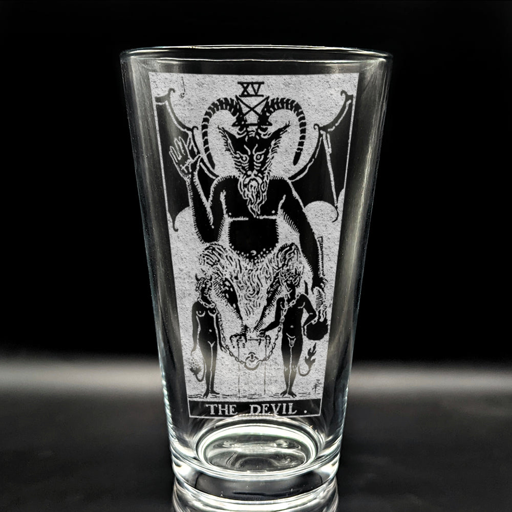 Rider-Waite Tarot Card Pint Glasses