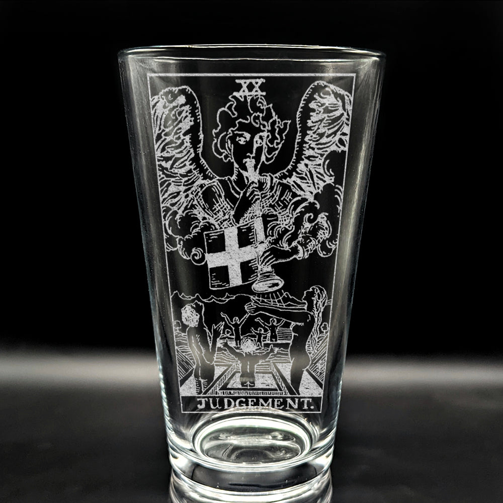 Rider-Waite Tarot Card Pint Glasses