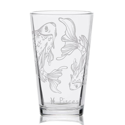 Zodiac Pint Glasses