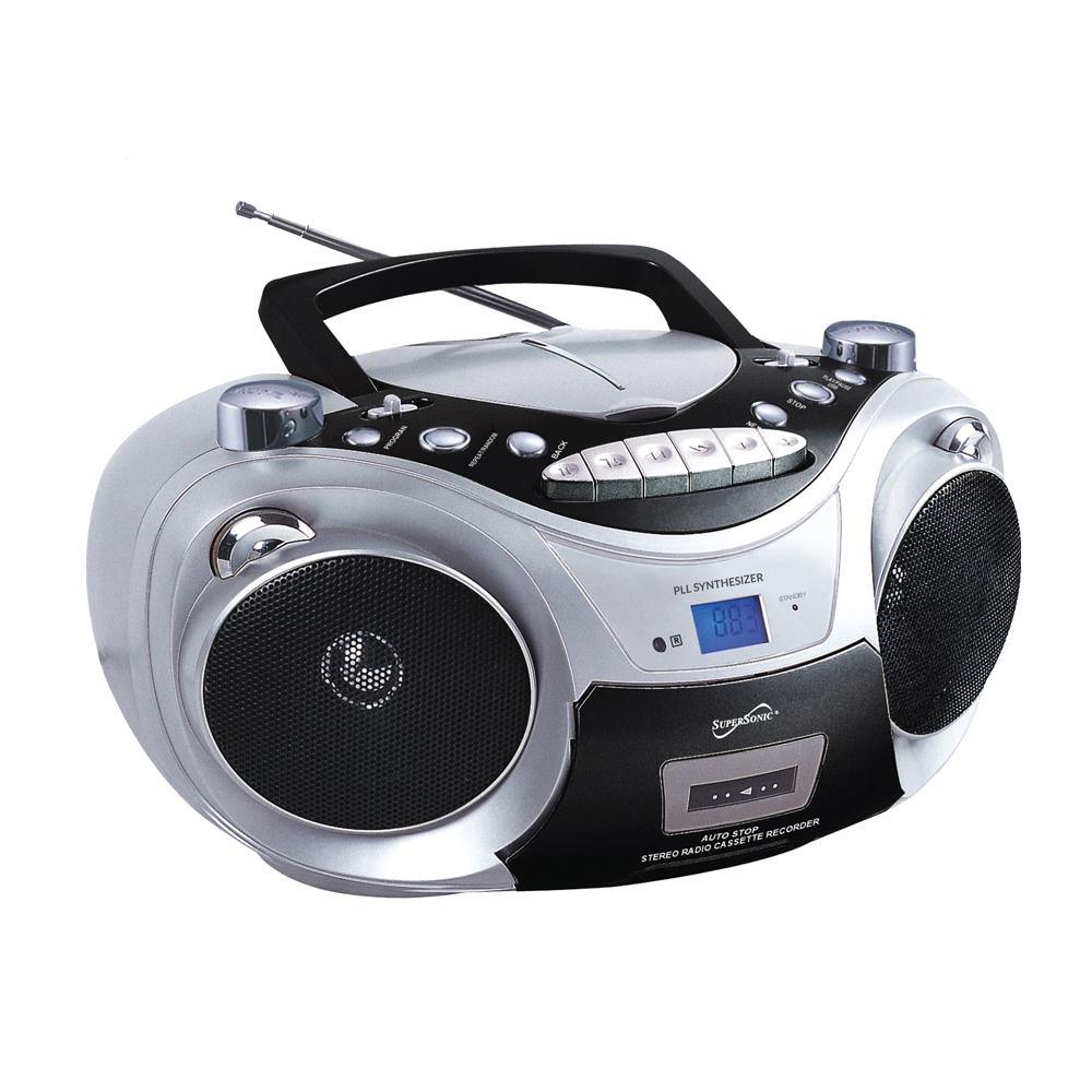 Portable Bluetooth Audio System Silver