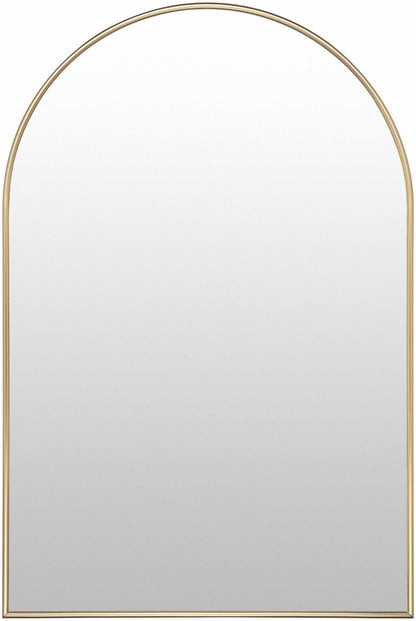 Purullena Oval Gold Mirror