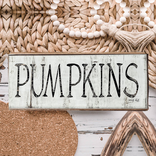 Pumpkins Sign