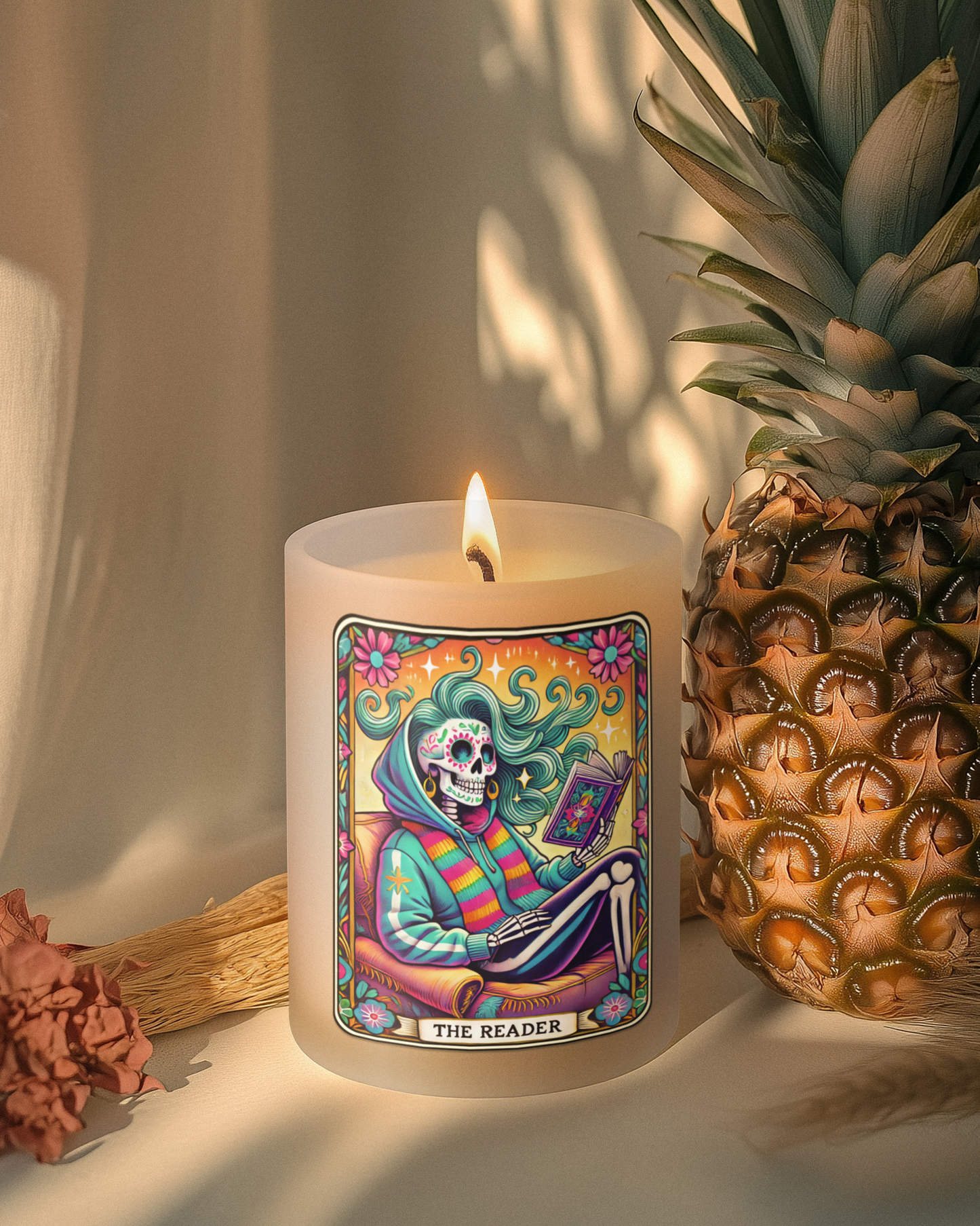 The Reader Tarot Candle by Energy Wicks