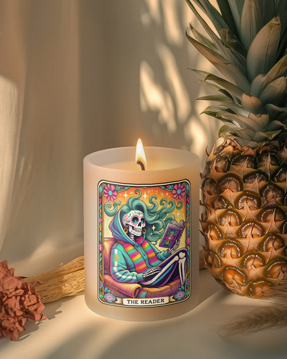 The Reader Tarot Candle by Energy Wicks