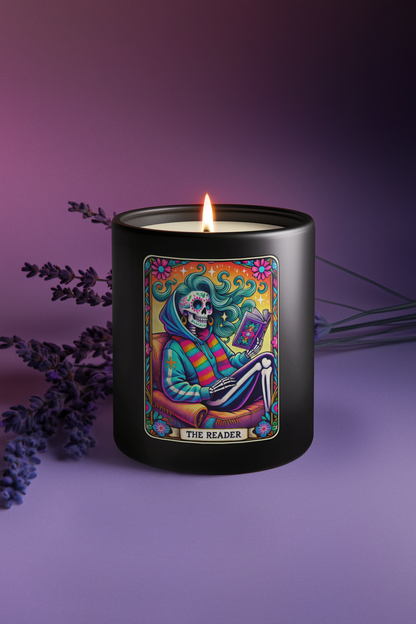 The Reader Tarot Candle by Energy Wicks
