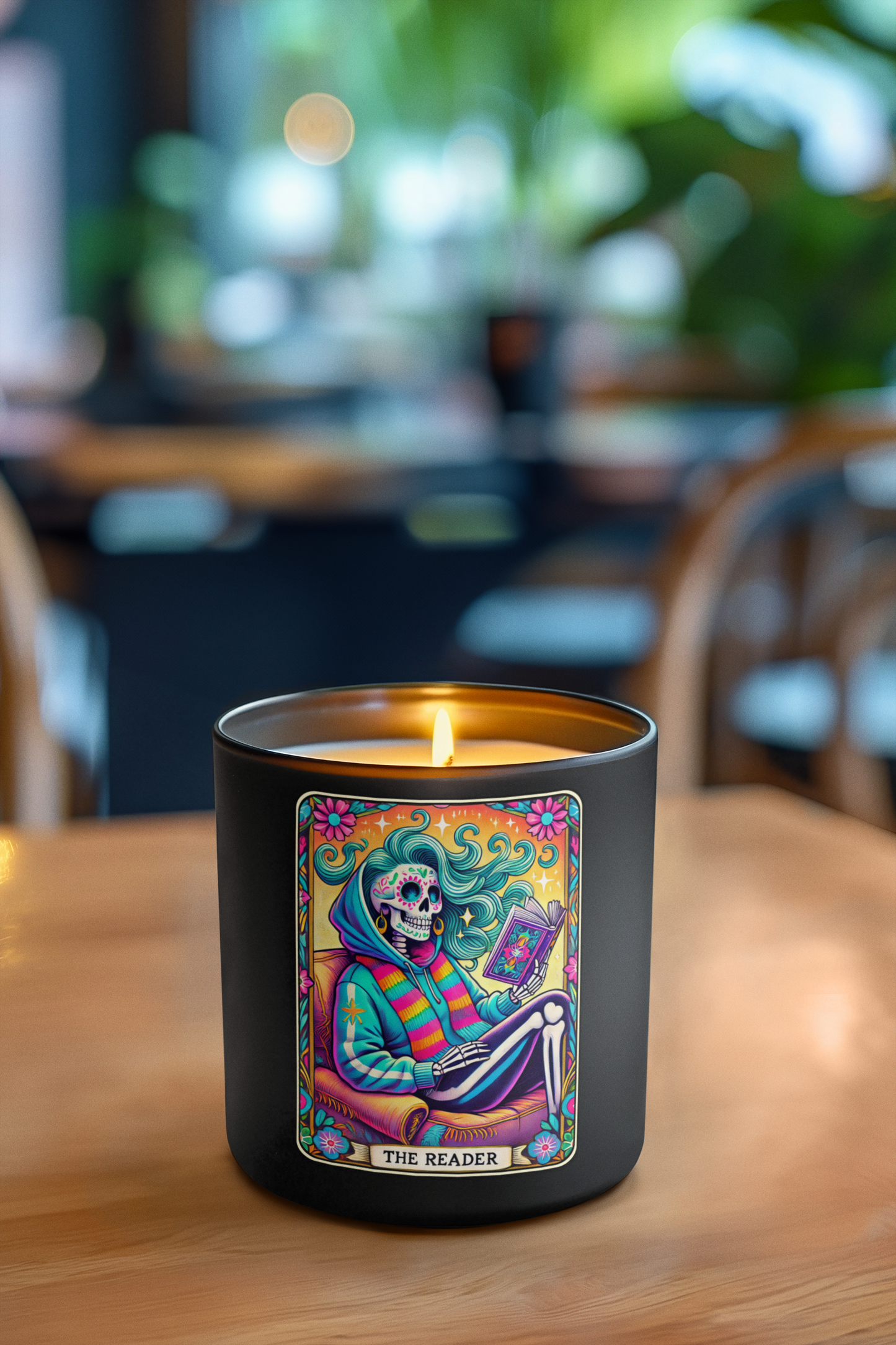 The Reader Tarot Candle by Energy Wicks