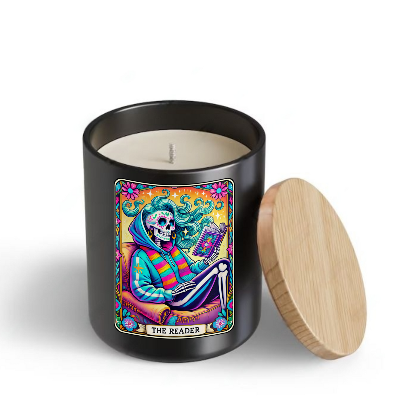 The Reader Tarot Candle by Energy Wicks