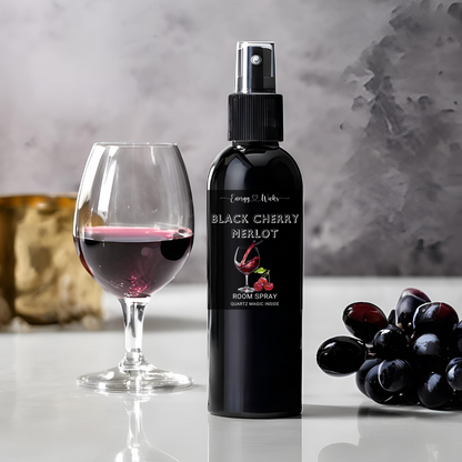 Black Cherry Merlot Room Spray by Energy Wicks