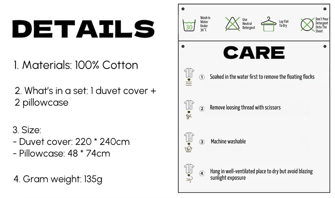 Retro Earth Tone Stripe Duvet Cover Set – 100% Cotton with Pillowcases