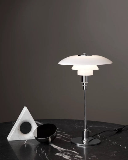 Retro Three-Shade Dimmable Table Lamp – PH 2/1 Inspired Soft Glow Light