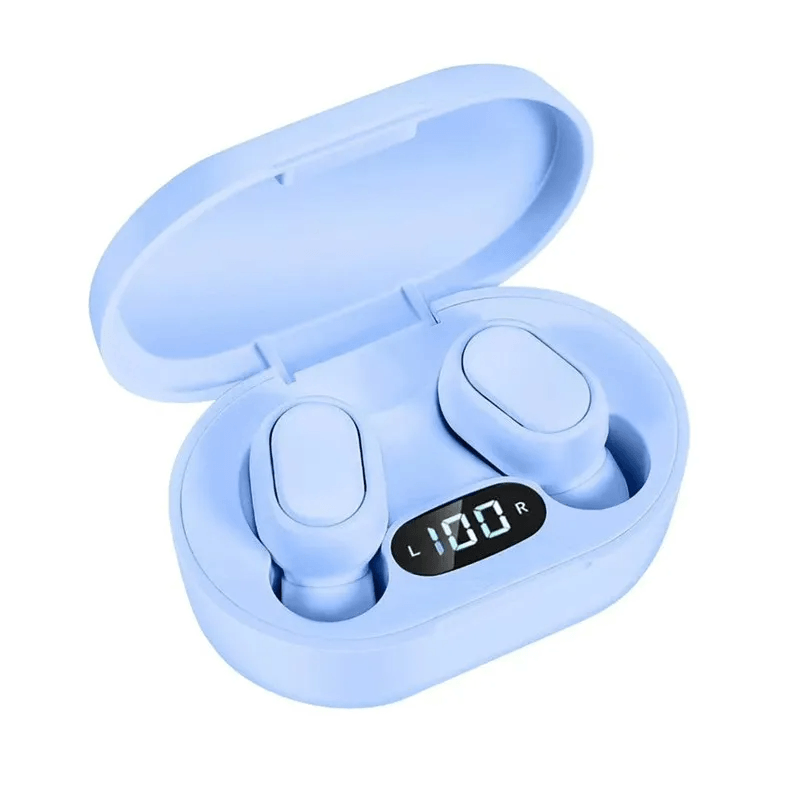 RockinPods Waterproof Bluetooth Earbuds with Digital Display