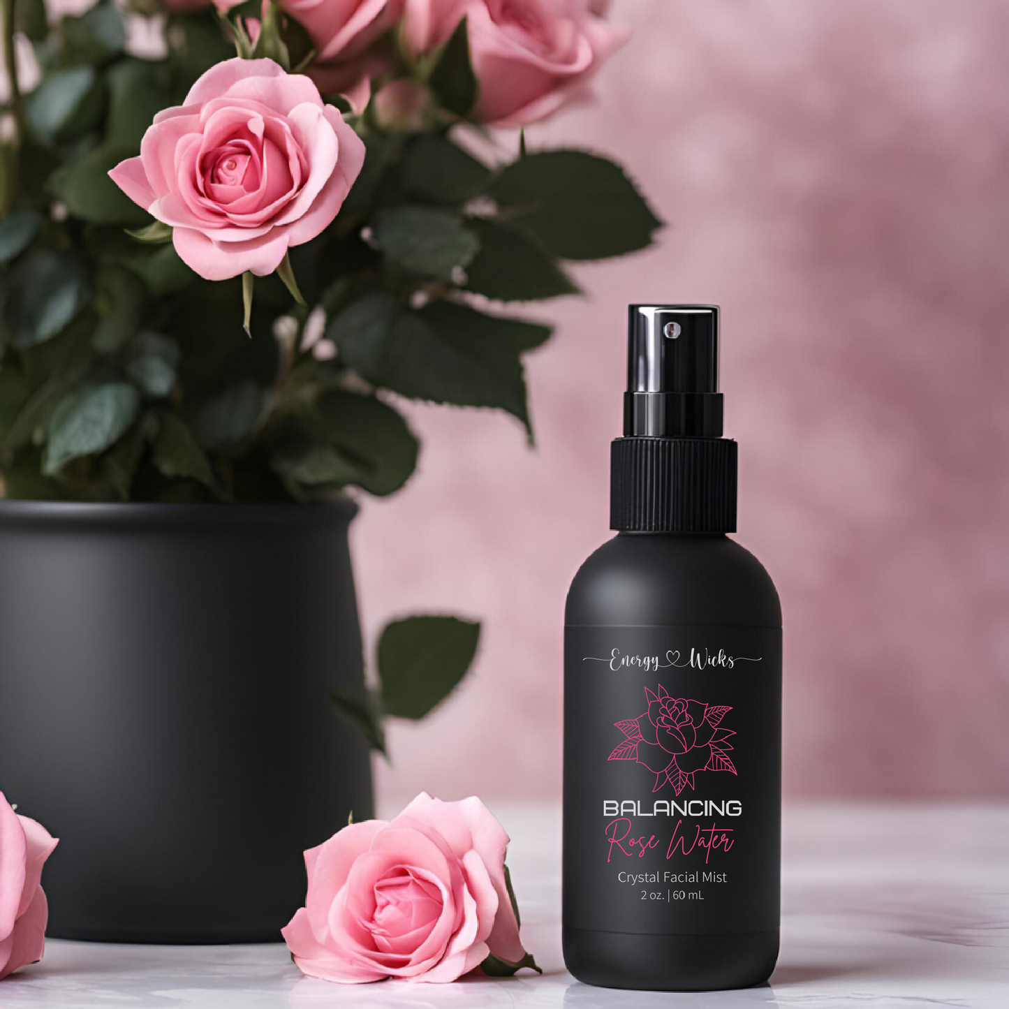 Balancing Rose Water by Energy Wicks