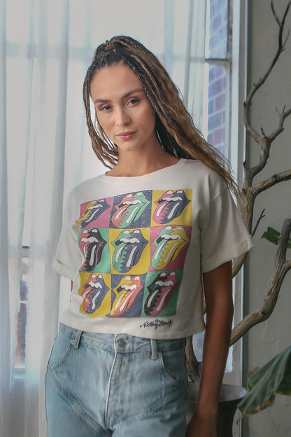 Rolling Stones Color Block Tee