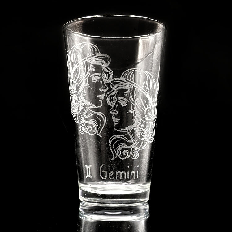 Zodiac Pint Glasses