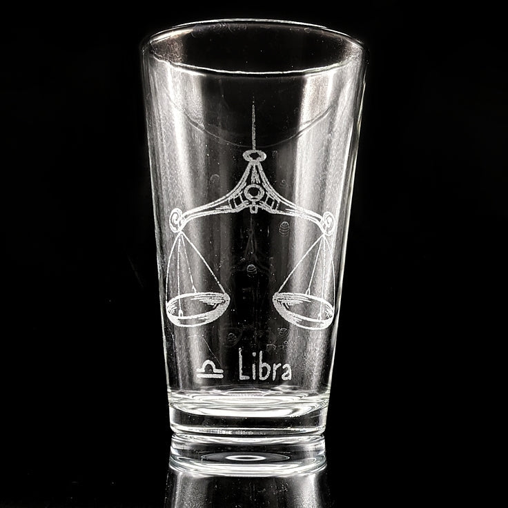 Zodiac Pint Glasses