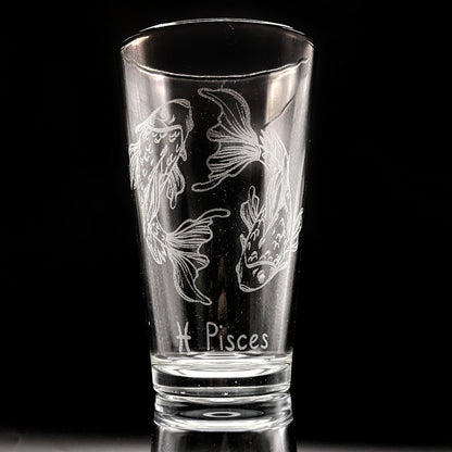 Zodiac Pint Glasses