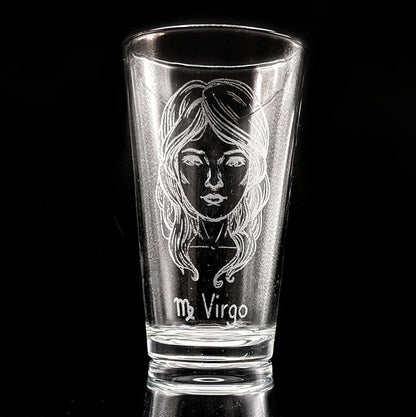 Zodiac Pint Glasses