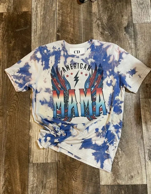 American Mama Bleached T-shirt