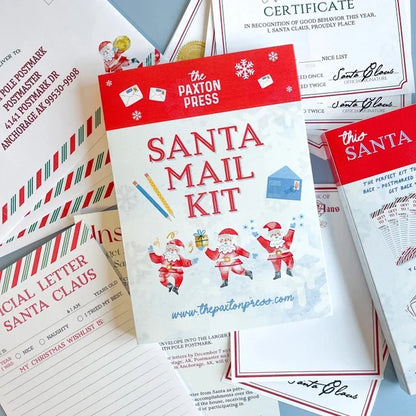 Santa Mail Kit - Christmas Writing Kit