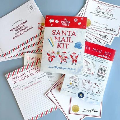 Santa Mail Kit - Christmas Writing Kit