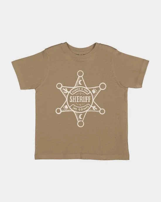 New Sheriff In Town Kids Tee