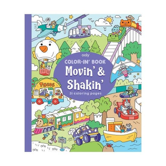 Movin' & Shakin' Coloring Book