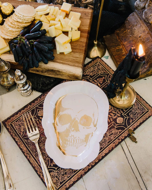 Skull Shaped 8" Plate