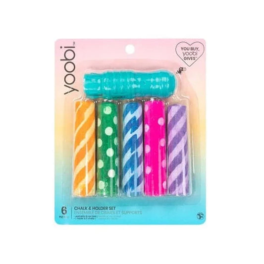 Chalk Set 6pc w/ Holder