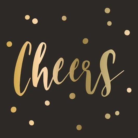 Cheers Cocktail Napkins 20ct