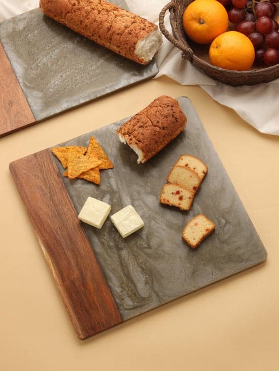 Resin & Wood Cheese Board