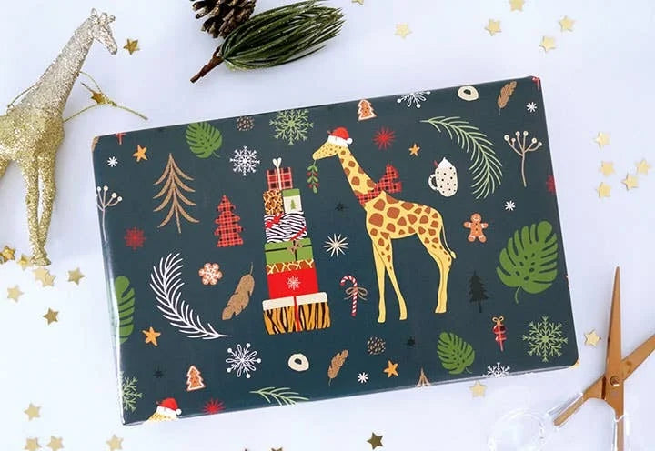 Giraffe Gift Wrap