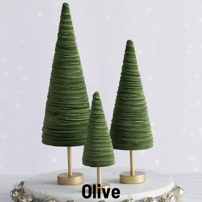 Pedestal Velvet Trees